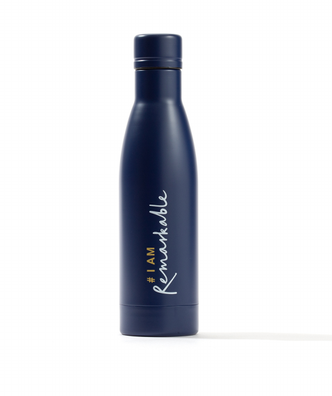 #IAmRemarkable Waterbottle  Navy