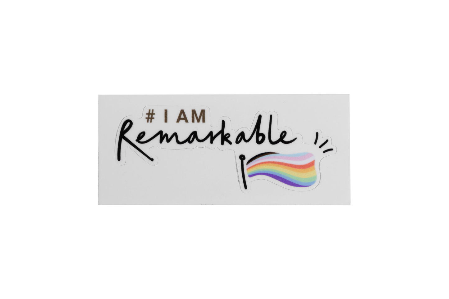 #IAmRemarkable Pride Sticker (pack of 5)